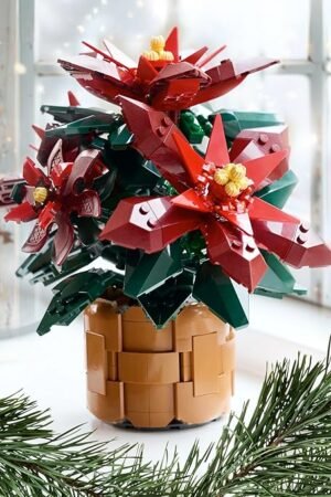 LEGO-Icons-Poinsettia-Building-Set