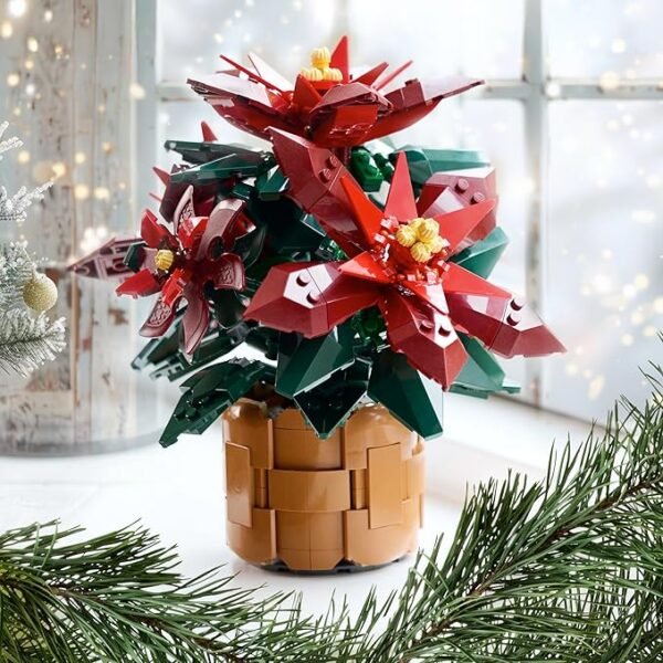 LEGO-Icons-Poinsettia-Building-Set