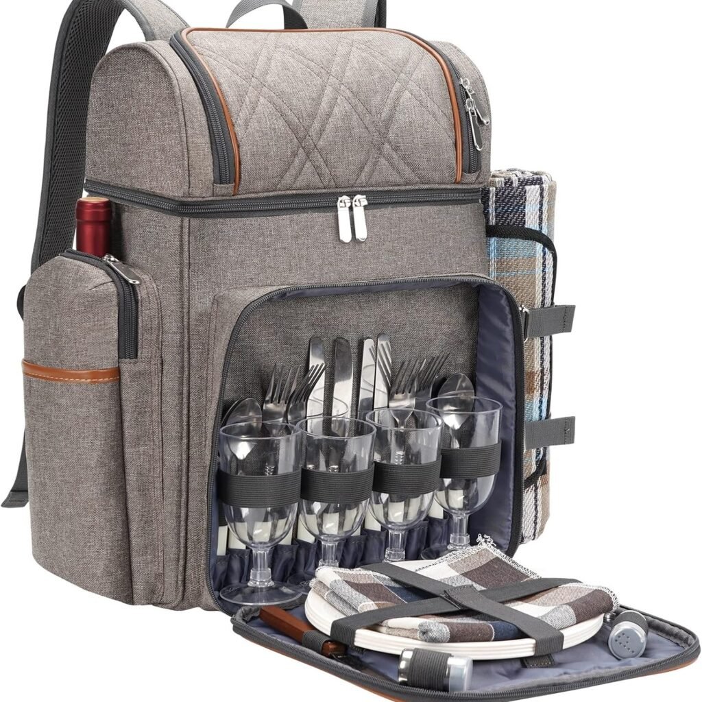 Picnic Backpack for 4