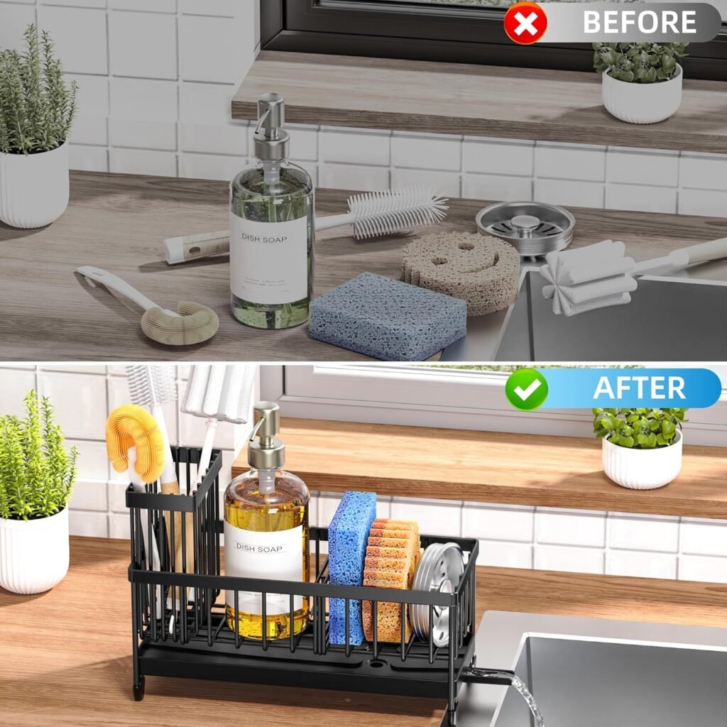 Sponge Holder for Kitchen Sink